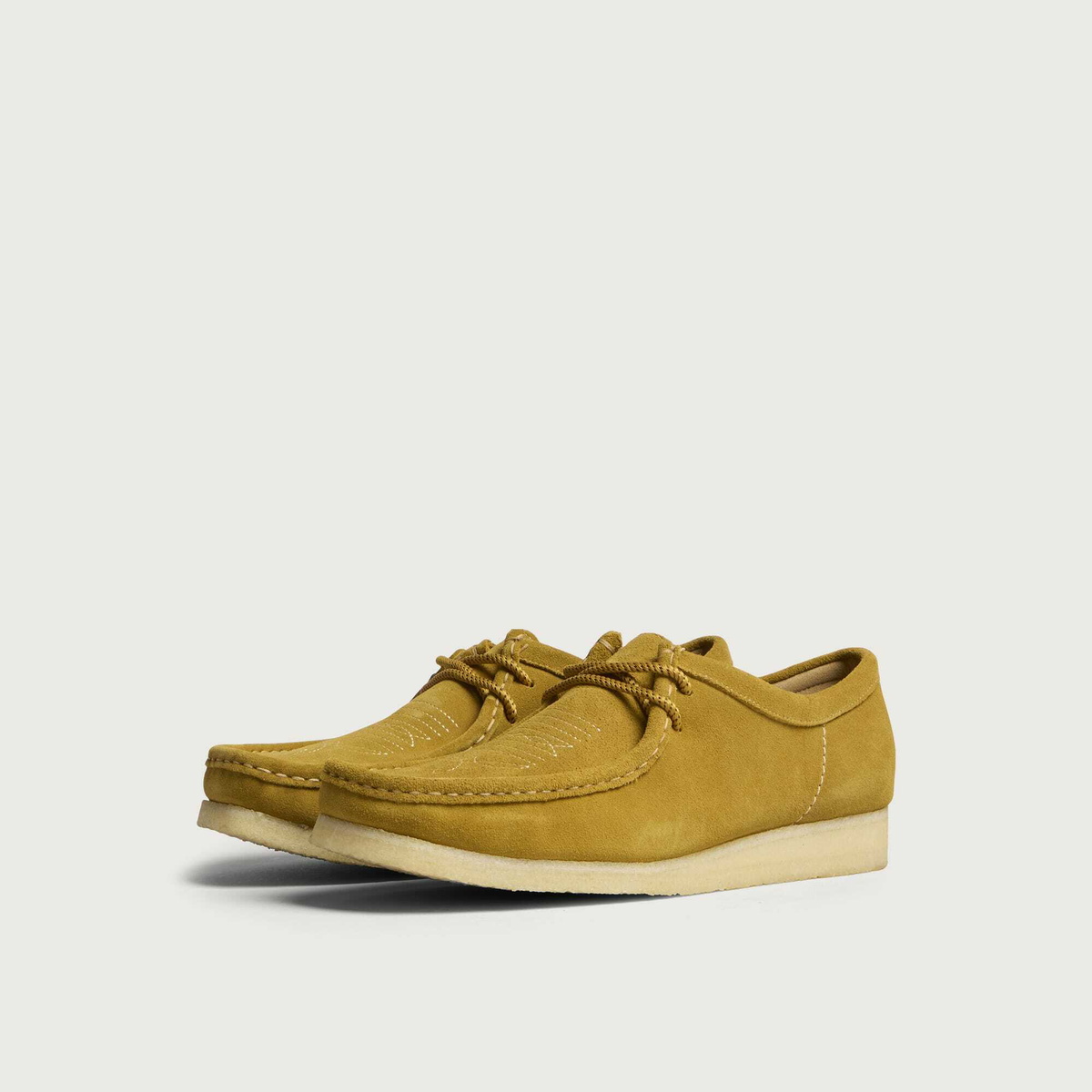 Clarks Originals Men's Wallabee in Oakmoss Combi
