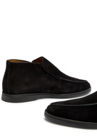 Aurélien City Suede Loafers Black