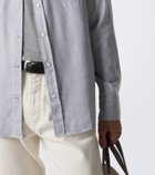 Brunello Cucinelli Cotton-blend shirt
