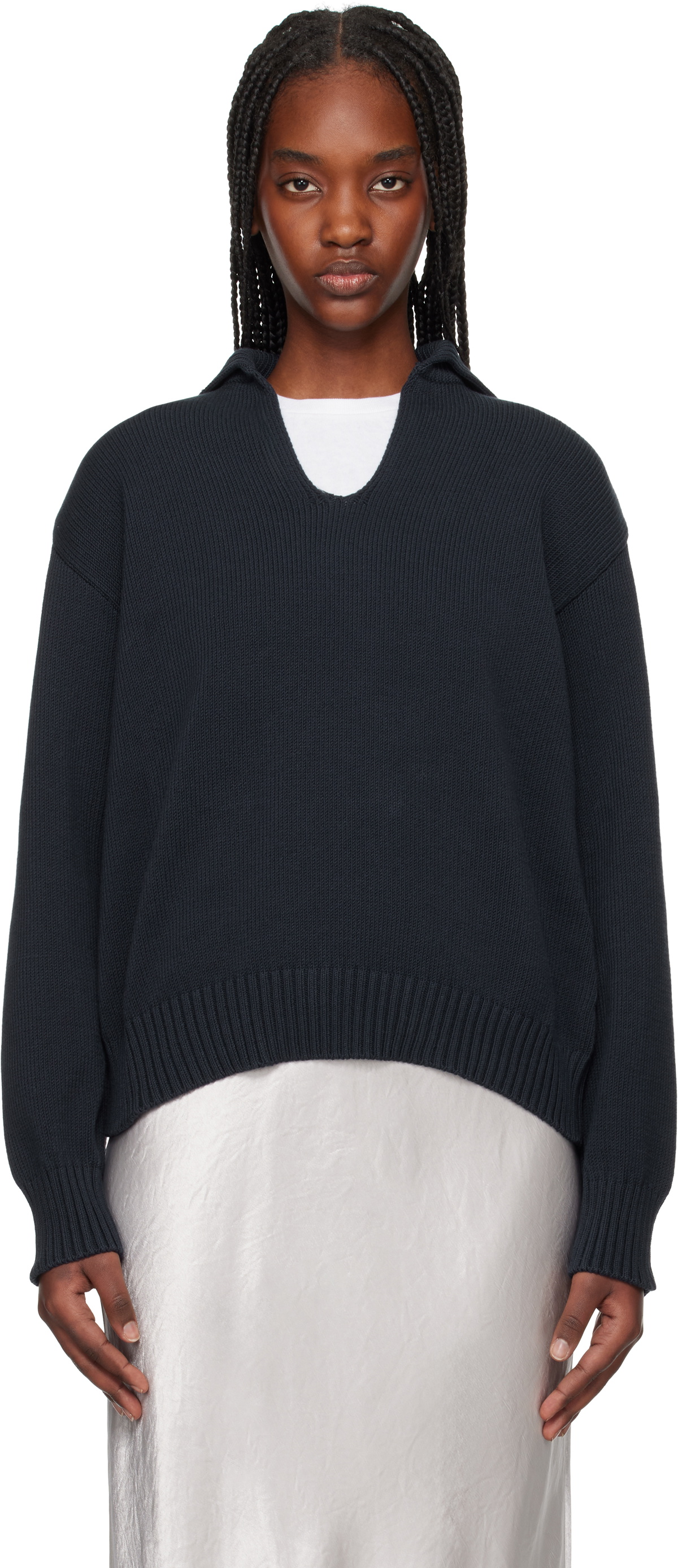 Max Mara Leisure Navy Billy Polo