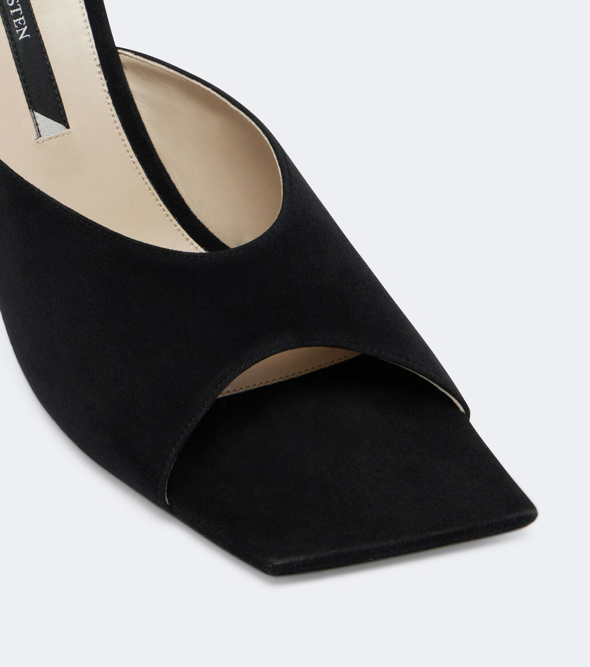 Christen Edge suede mules