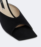 Christen Edge suede mules