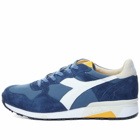 Diadora Men's Trident 90 C Sw Sneakers in Real Teal/Insignia Blue