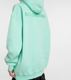 Balenciaga - Logo cotton hoodie