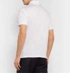 Ermenegildo Zegna - Slim-Fit Cotton-Jersey Polo Shirt - White