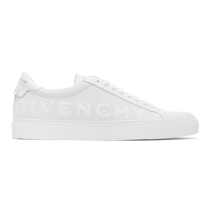 Photo: Givenchy White Embroidery Urban Knots Sneakers