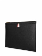THOM BROWNE - Medium Grained Leather Document Holder