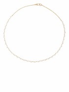 Lizzie Mandler Fine Jewelry 18K Yellow Gold V-Link Tennis Necklace