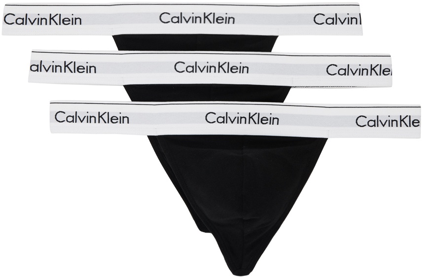Calvin Klein Underwear Three-Pack Black Reconsidered Steel Boxer