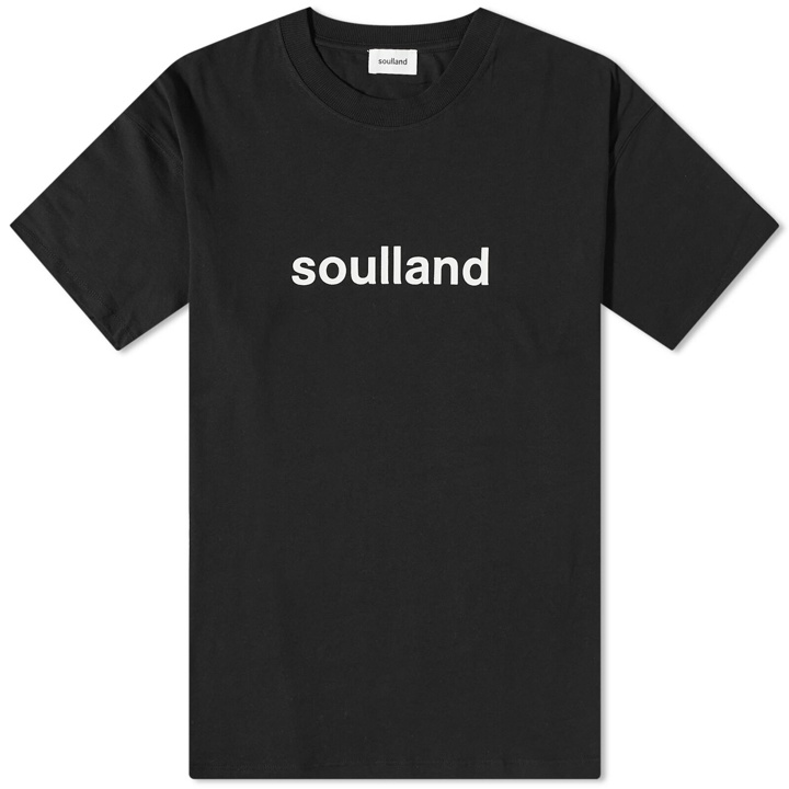 Photo: Soulland Men's Ocean T-Shirt in Black