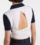 Loewe Wool and cashmere-blend polo shirt
