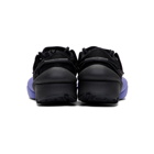 Y-3 Black and Purple Ren Sneakers