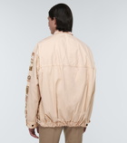 Sacai - x Eric Haze Code cotton blouson jacket