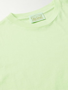 Aries - Temple Logo-Print Cotton-Jersey T-Shirt - Green