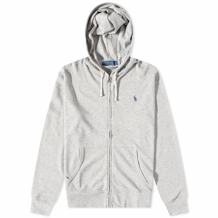 Photo: Polo Ralph Lauren Men's Zip Through Spa Terry Hoody in Andover Heather