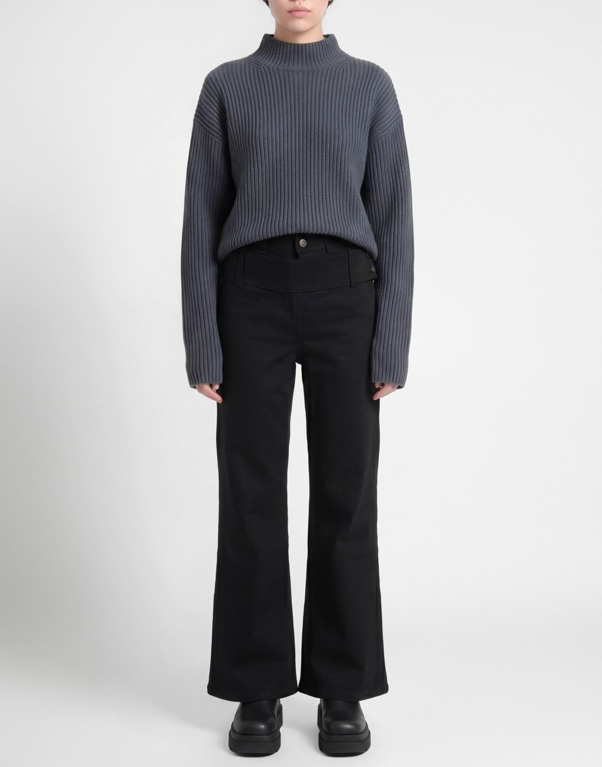 Courrèges Womens Pants in Black