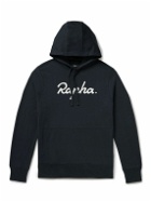 Rapha - Slim-Fit Logo-Embroidered Cotton-Jersey Hoodie - Black