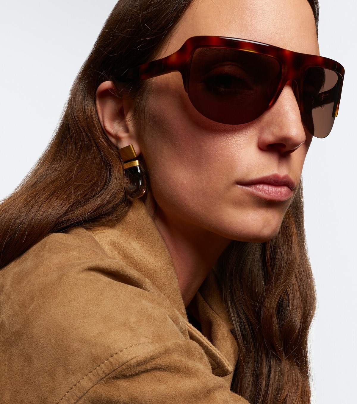 Khaite 1975C flat-top sunglasses