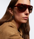Khaite 1975C flat-top sunglasses