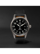 IWC Schaffhausen - Pilot's Mark XVIII Automatic 40mm Stainless Steel and Leather Watch, Ref. No. IW327009