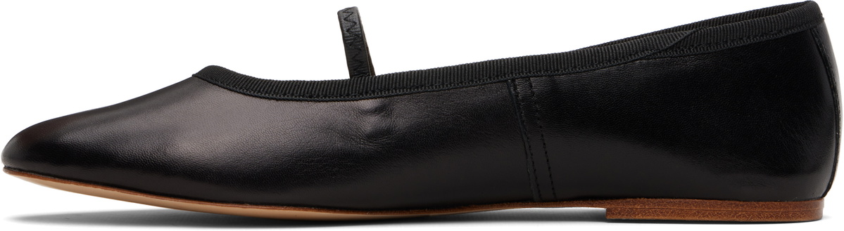 A.P.C. Black Swan Ballerina Flats