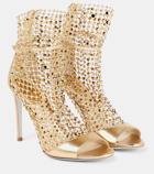 Rene Caovilla Galaxia embellished leather sandals