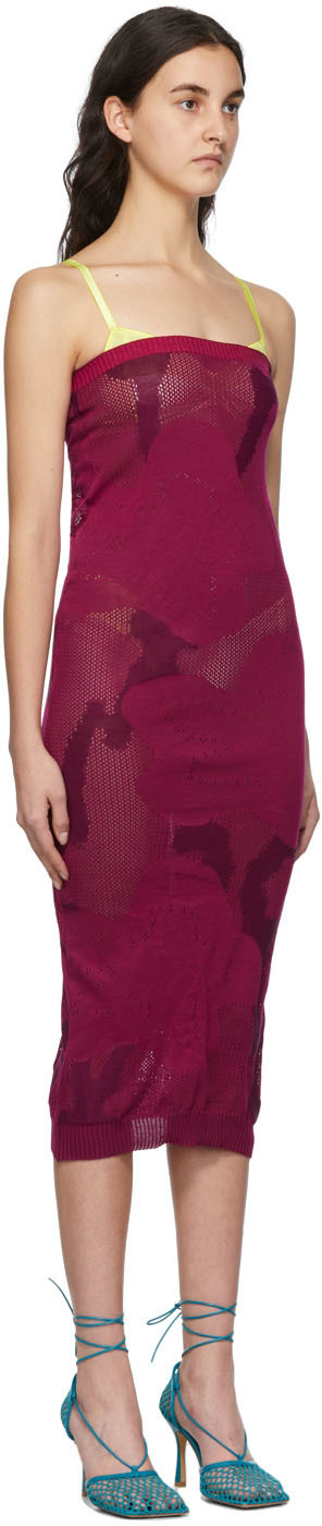 Katya Zelentsova SSENSE Exclusive Knit Pink Dress