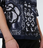 Givenchy Printed short-sleeved cotton shirt
