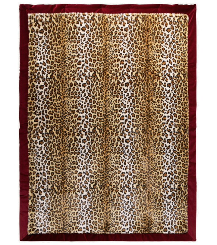 Photo: Etro - Leopard-print and paisley throw