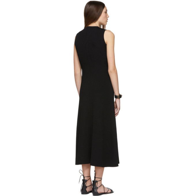 Alexander McQueen Black Sleeveless Knit Dress Alexander McQueen