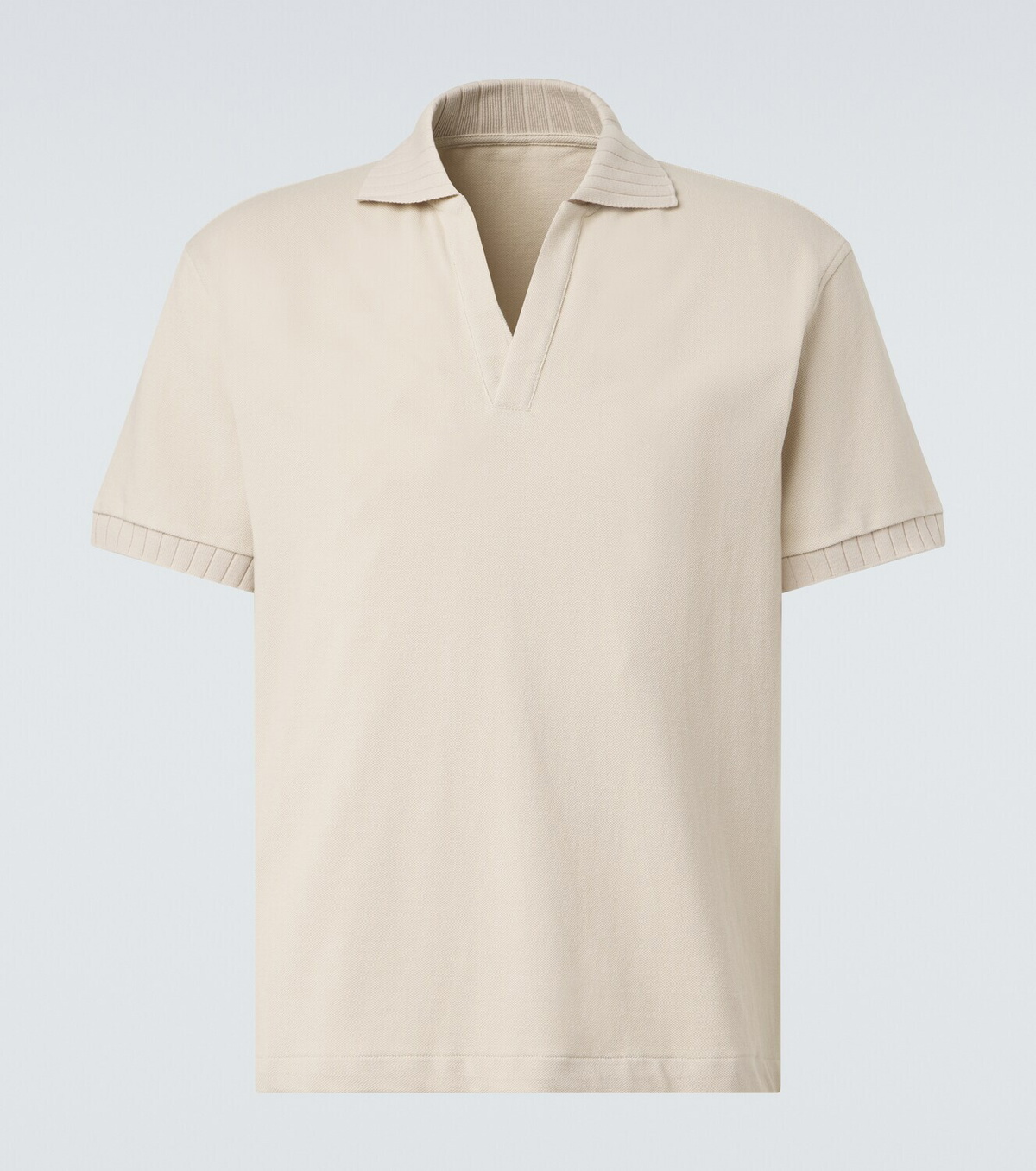 Stòffa Cotton polo shirt