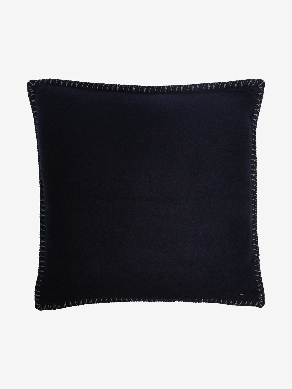Johnstons Of Elgin Blue Herringbone Cushion