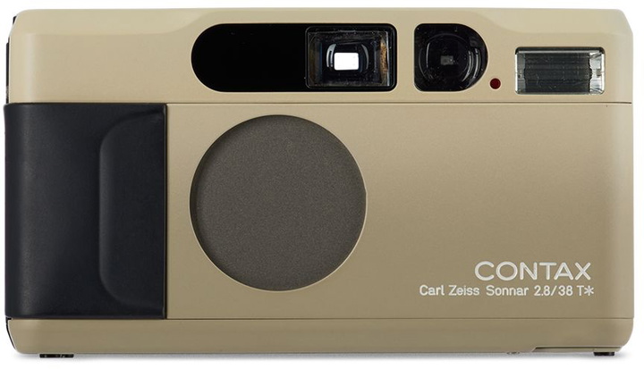 Photo: MAD Paris SSENSE Exclusive Beige MAD Contax T2 Camera