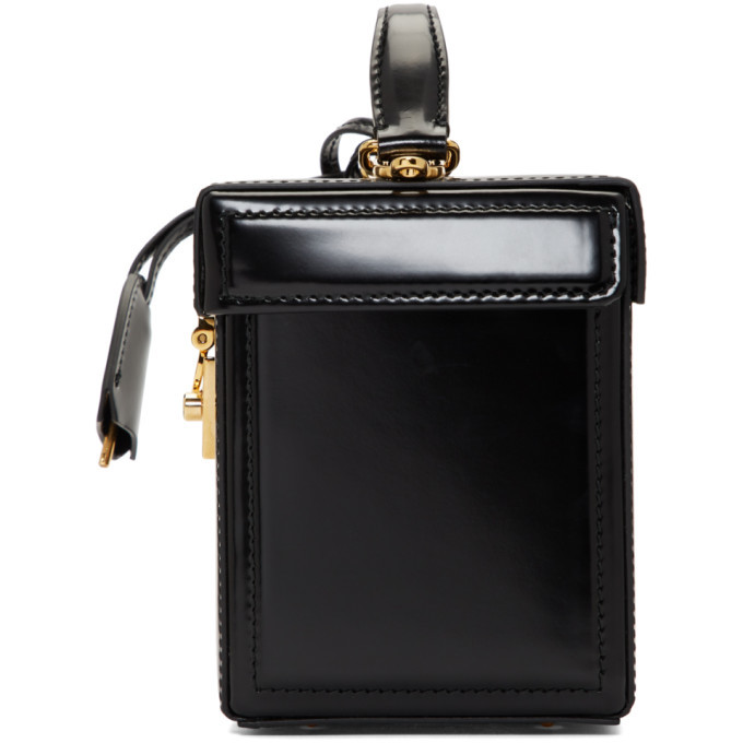 Mark Cross Black Grace Cube Bag