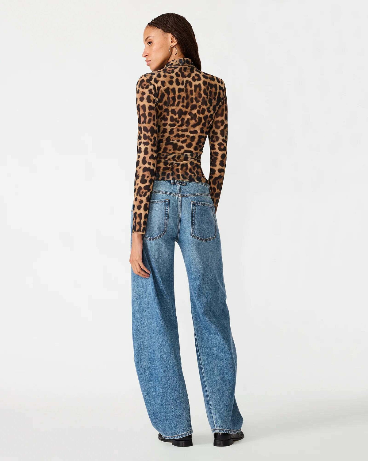 Steve Madden Teaghan Top in Animal Print