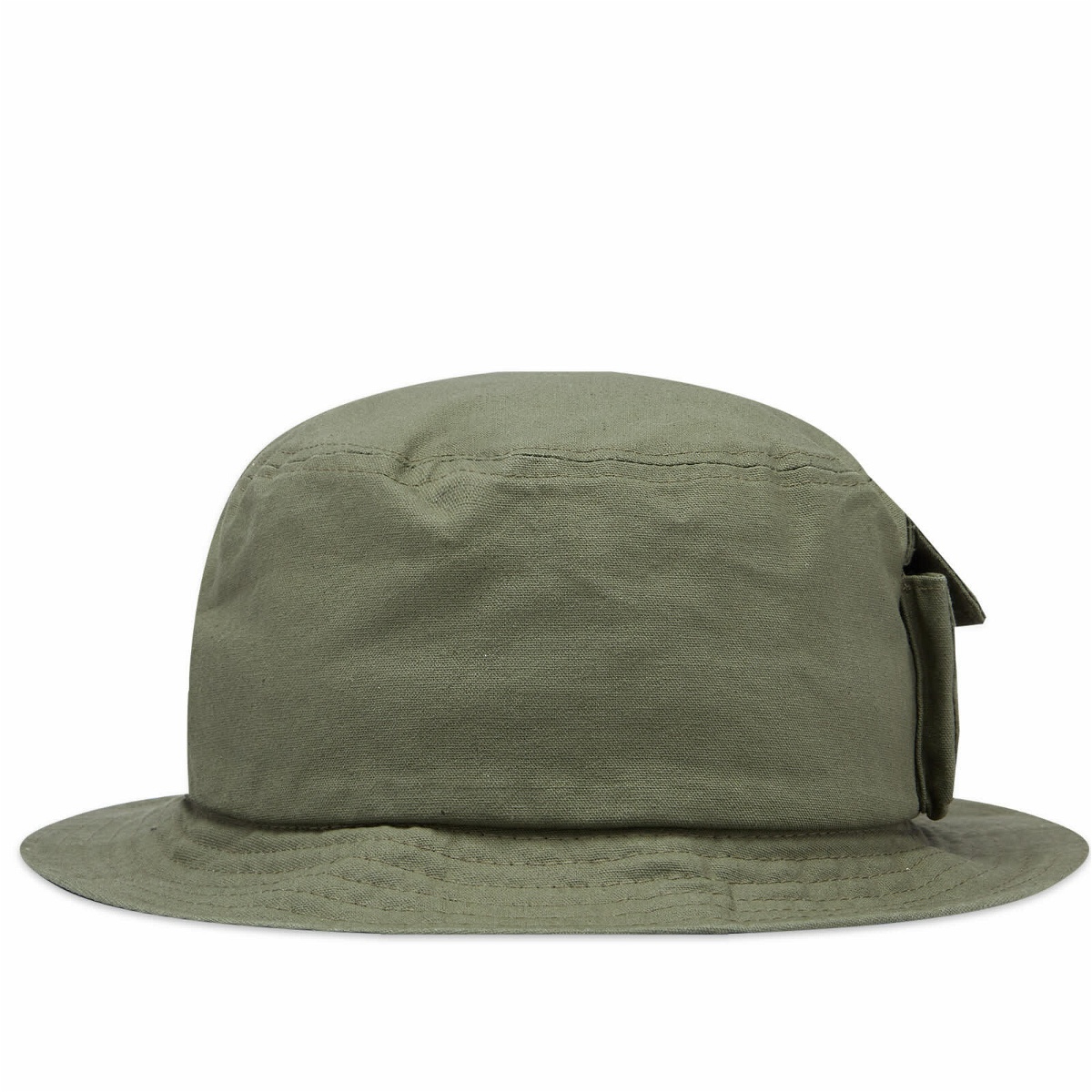 Flagstuff Men's Spider Pocket Bucket Hat in Olive Flagstuff