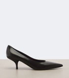 The Row Lili leather pumps