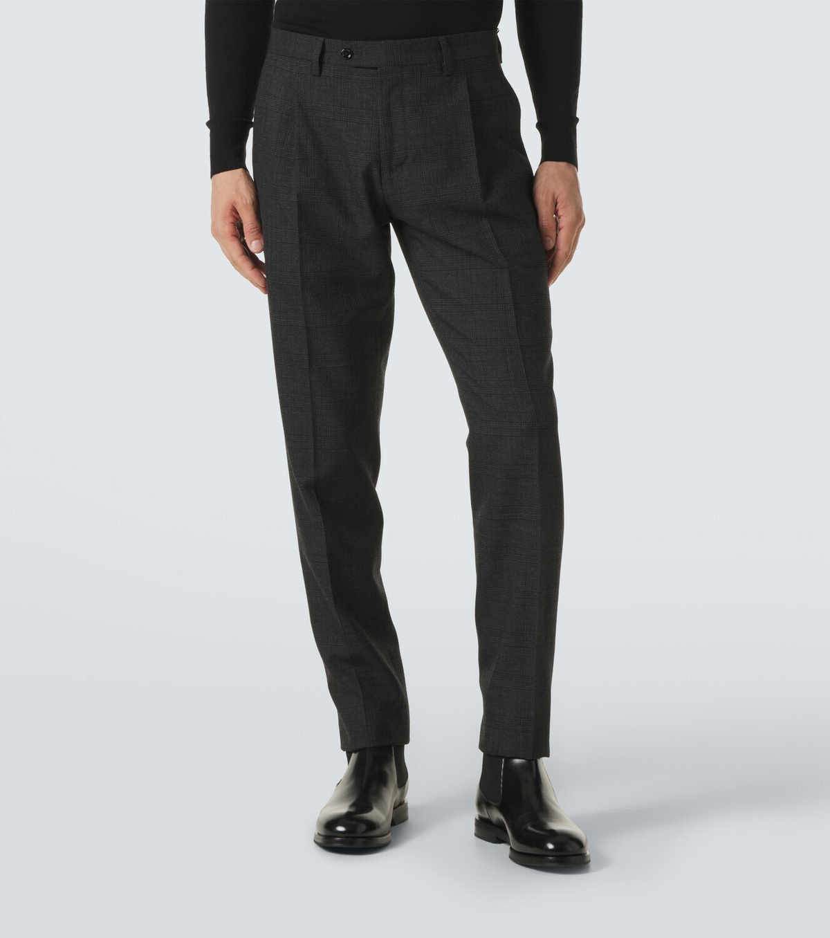 Lardini Prince of Wales check suit