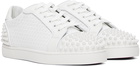 Christian Louboutin White Seavaste 2 Sneakers