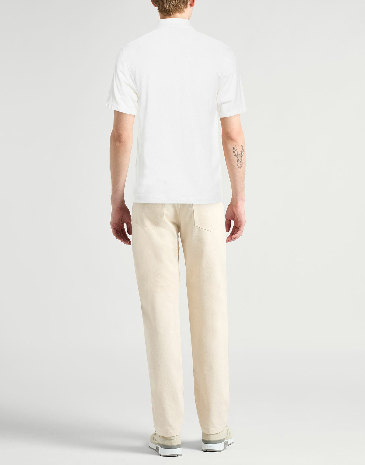 Paul & Shark Mens Polo shirt in White