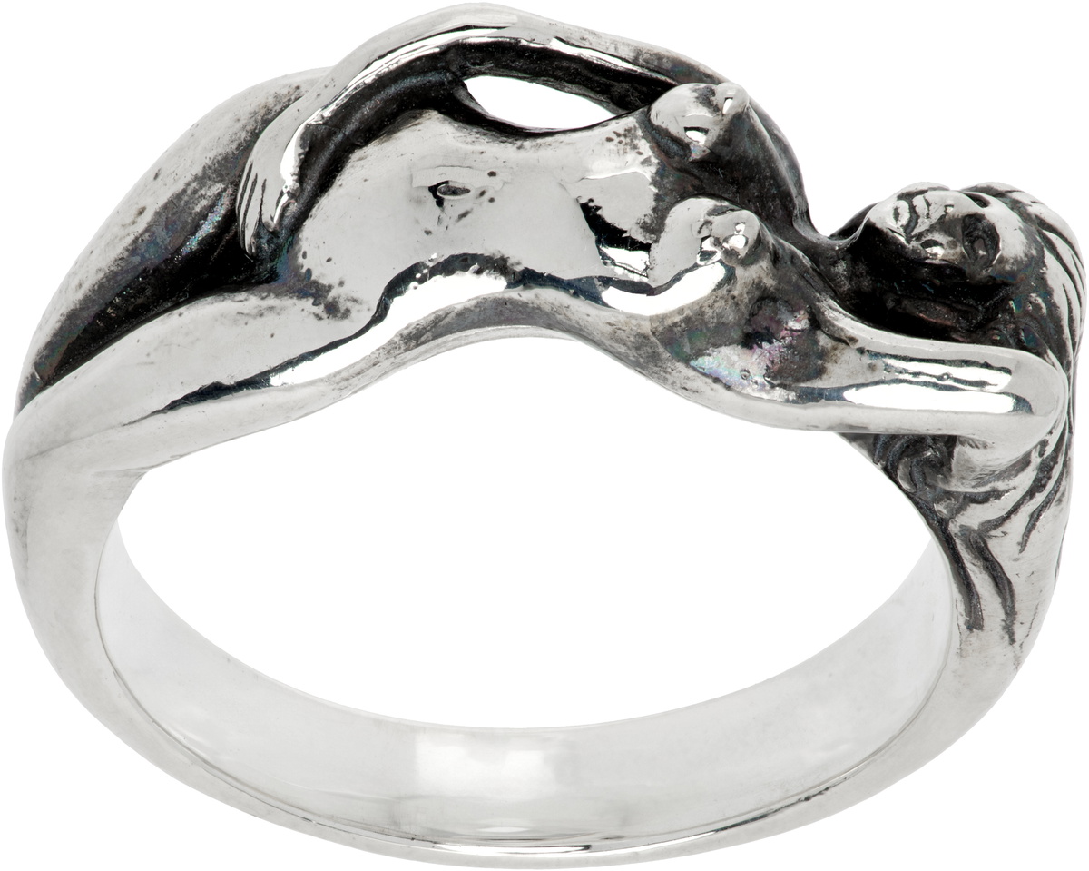 アクセサリー WACKO MARIA NUDE RING SILVER WACKO MARIA Silver Nude Ring Wacko Maria
