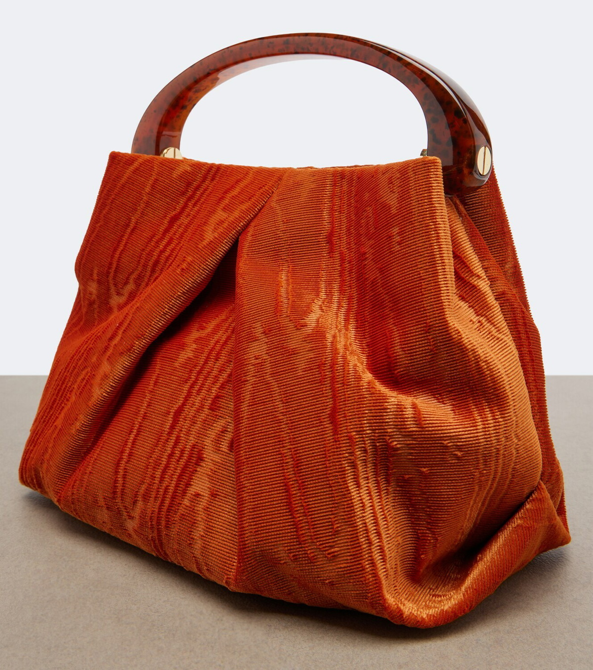 Dries Van Noten Crisp Small velvet top-handle bag