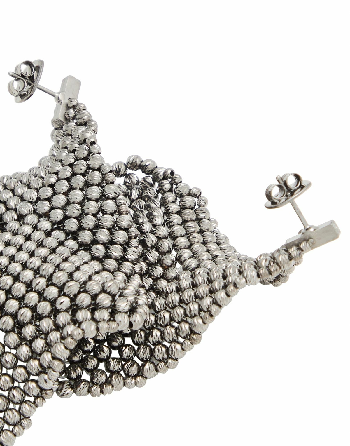 Brunello Cucinelli Womens Earrings in Silver