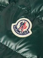 Moncler - Chambly Logo-Appliquéd Quilted Shell Down Jacket - Green
