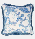 Etro - Paisley cotton cushion