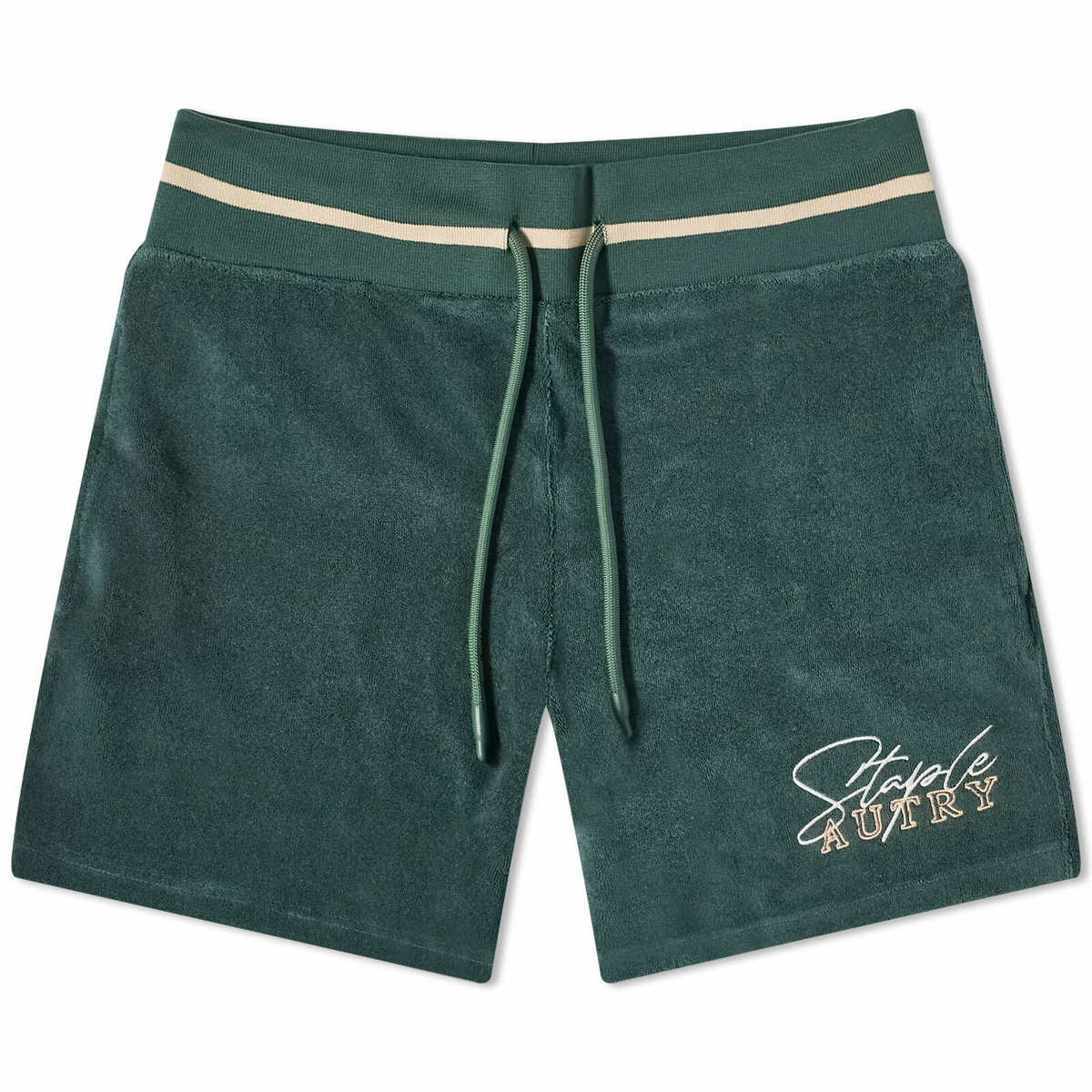 Autry Men's x Staple Shorts in Tinto Green