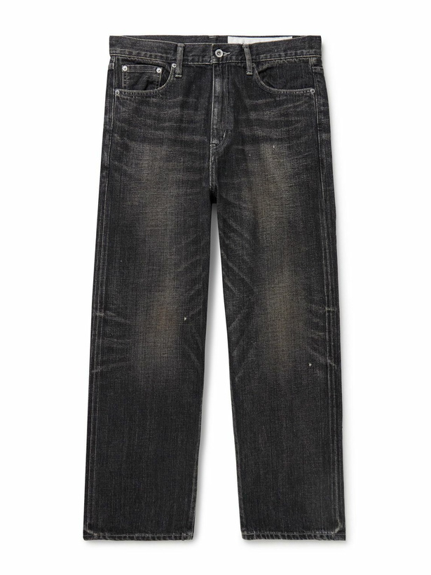 Photo: Neighborhood - DP Basic Straight-Leg Selvedge Jeans - Black