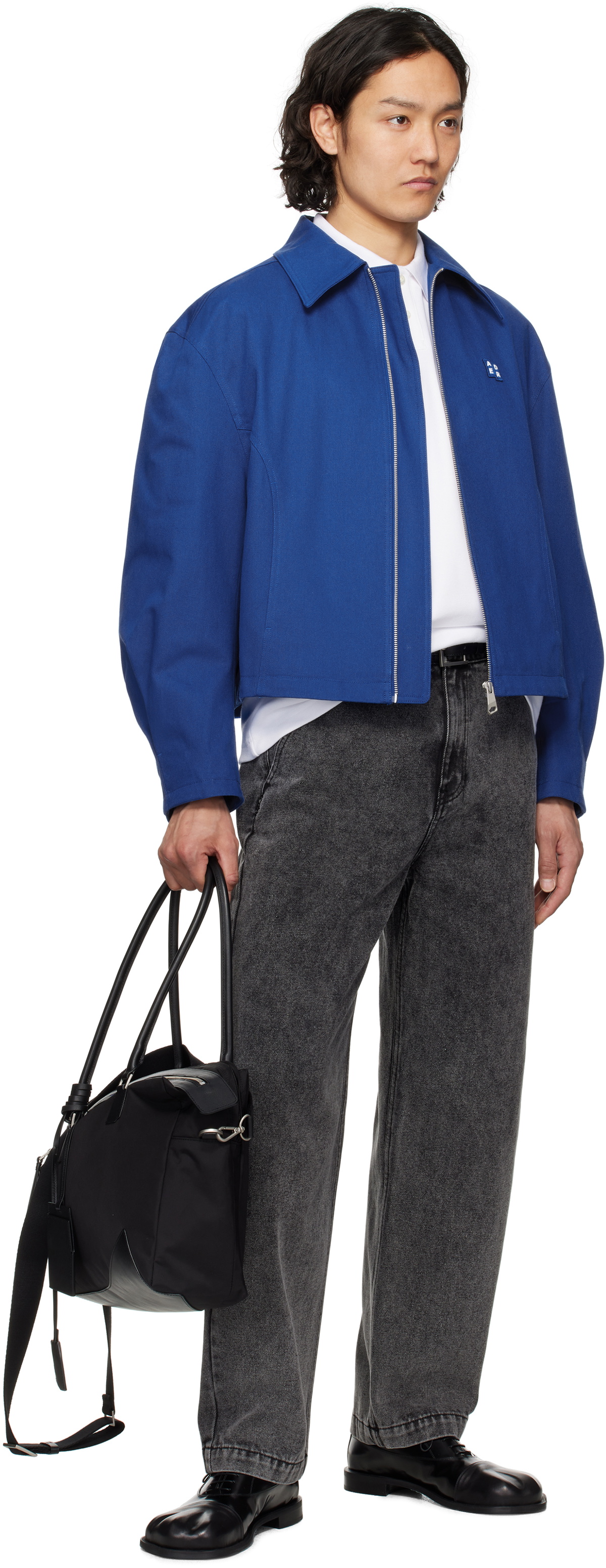 ADER error Blue Sig; TRS Tag 01 Jacket ADER error