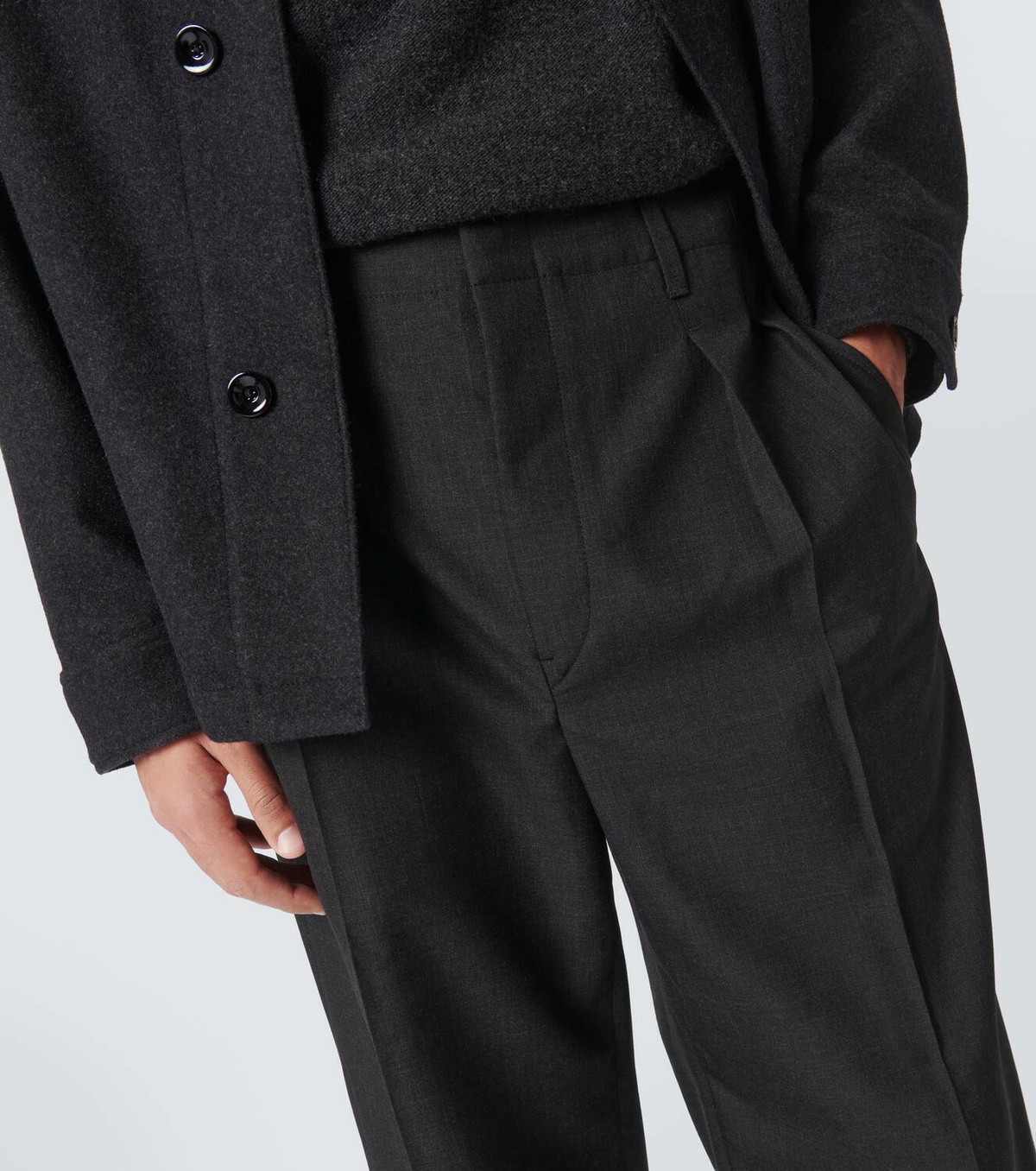 Lemaire Twill straight pants