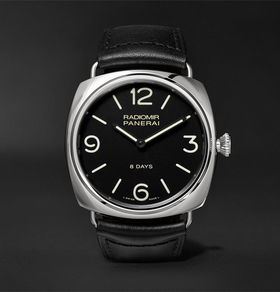 Panerai Radiomir Black Seal 8 Days Acciaio 45mm Stainless Steel